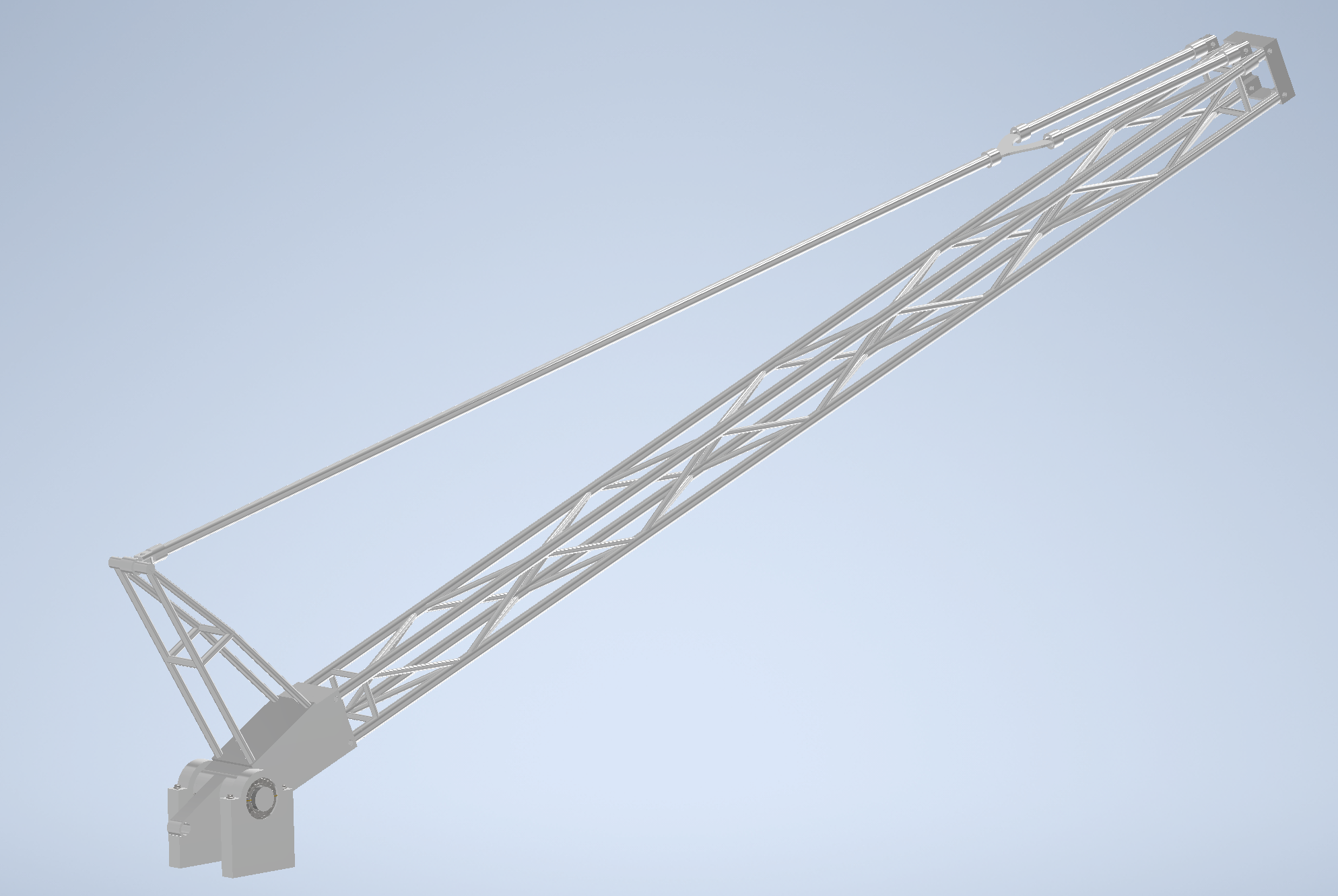 Design for the first beam of the HydroFoamer