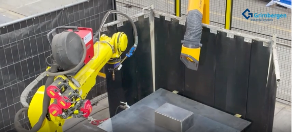 HydroFoamer and Grimbergen robotics partnership press release image
